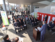 「馬の水飲み」モニュメント除幕式 のぼり旗2