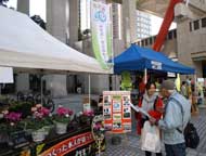 東京メトロポリタンマウンテンミーティング　パネル、のぼり旗およびリーフレットを配布